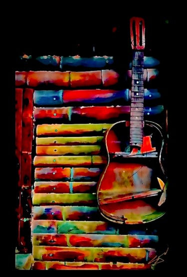 Фотография под названием "Bob Marley" - Aleksandr Shepelev, Подлинное произведение искусства, Цифровая фотография