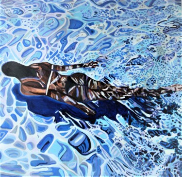 绘画 标题为“Underwater ” 由Alexandra Djokic, 原创艺术品, 丙烯