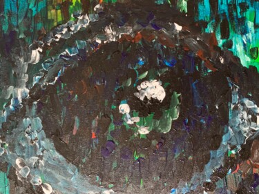 Painting titled "Eye" by Alena Morozova, Original Artwork, Acrylic