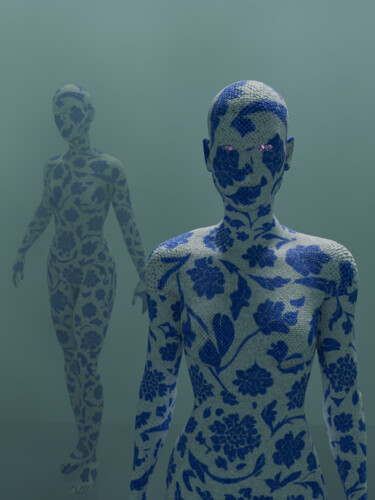 "IO" başlıklı Dijital Sanat Alena Volkava tarafından, Orijinal sanat, 3D modelleme