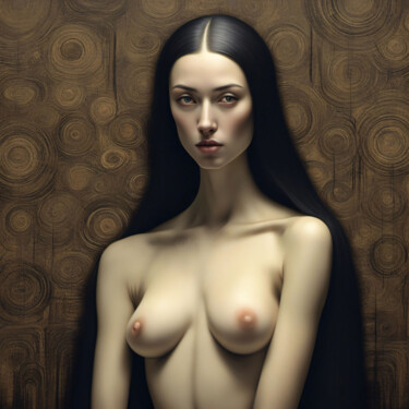 Digital Arts titled "Surrealistyczna ele…" by Alen Brown, Original Artwork, Digital Painting