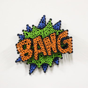 Escultura titulada "Mini Bang 2" por Alessandro Padovan, Obra de arte original, Metales