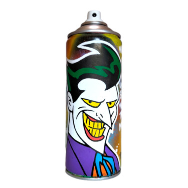 Escultura intitulada "Joker" por Alessio Hassan Alì (Hipo), Obras de arte originais, Acrílico