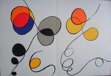 Printmaking titled "Alexander Calder -…" by Alexander Calder, Original Artwork