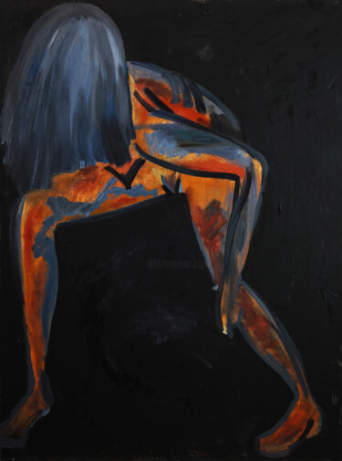 绘画 标题为“Dance #49” 由Alexander Chalovsky, 原创艺术品, 油