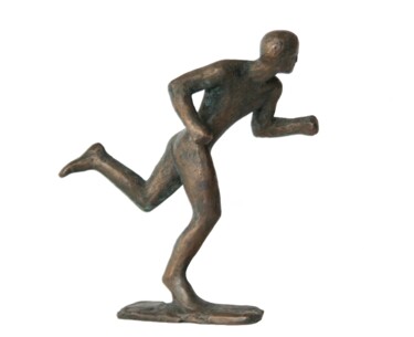 Sculpture titled "Rush" by Alexander Eremin, Original Artwork, Bronze