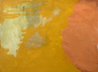 Ζωγραφική με τίτλο ""Yellow", oil on ca…" από Alexandra Zatelepina, Αυθεντικά έργα τέχνης, Λάδι