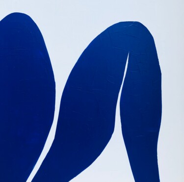 Картина под названием "Abstract Nude 3-22" - Alexandre Moore Rockefeller, Подлинное произведение искусства, Акрил