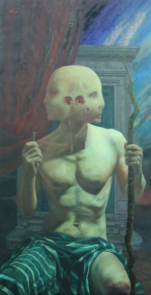 Pintura titulada "Janus" por Alexey Spirin, Obra de arte original, Oleo