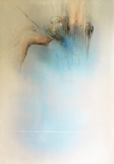 Peinture intitulée "Sorry Angel" par Alexis Puybasset, Œuvre d'art originale, Huile Monté sur Châssis en bois