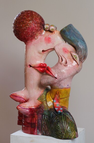雕塑 标题为“GRECKIE WAKACJE” 由Alex Johanson, 原创艺术品, 粘土