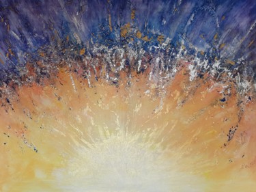 Картина под названием "A moment of change" - Alla Kosteleckaya, Подлинное произведение искусства, Акрил Установлен на Деревя…
