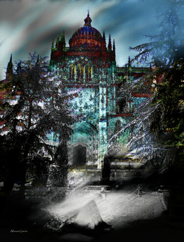 Digitale Kunst getiteld "Catedral de Salaman…" door Alfonso García, Origineel Kunstwerk, Digitale fotografie