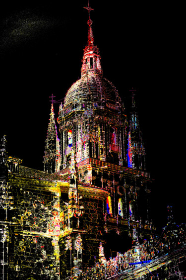 Digital Arts titled "Catedral de Salaman…" by Alfonso García, Original Artwork, Digital Photography