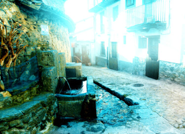 Digital Arts titled "Fuente de Candelario" by Alfonso García, Original Artwork, Digital Photography