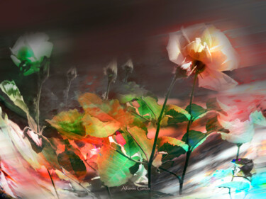 Digitale Kunst mit dem Titel "Proserpina Floral 9" von Alfonso García, Original-Kunstwerk, Digitale Fotografie