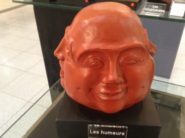 Sculpture intitulée "Lhumeur" par Alia Attieh, Œuvre d'art originale, Terre cuite