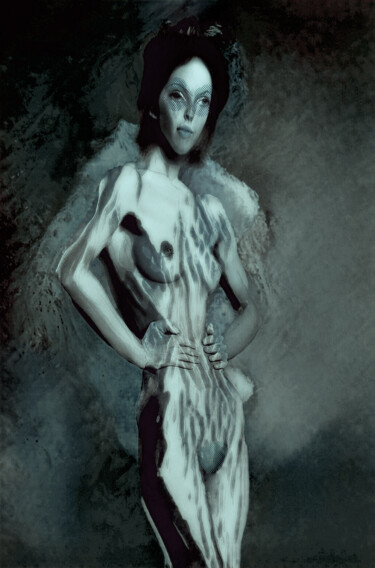 Φωτογραφία με τίτλο "Rebel Woman" από Alice Odilon, Αυθεντικά έργα τέχνης, Φωτογραφική ταινία