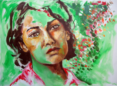 Pintura titulada "Y el amor se fue" por Alicia Besada, Obra de arte original, Oleo