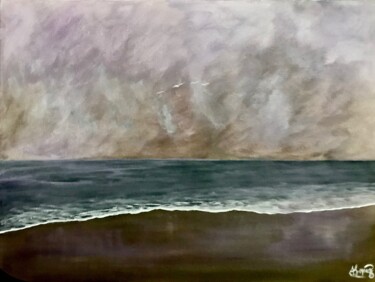 Schilderij getiteld "The sea 088" door Alicia Lopez, Origineel Kunstwerk, Acryl