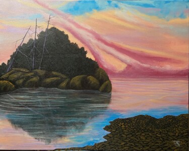 Painting titled "Splendor" by Alicia Lopez, Original Artwork, Acrylic