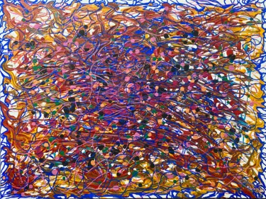 Malerei mit dem Titel "The joys of life" von Alicia Lopez, Original-Kunstwerk, Acryl