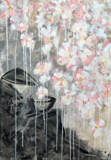 Pintura titulada ""A Stranger collect…" por Alina Khramova, Obra de arte original, Oleo Montado en Bastidor de camilla de ma…