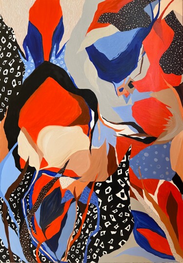 Ζωγραφική με τίτλο ""Appealing to Mysel…" από Alina Khramova, Αυθεντικά έργα τέχνης, Λάδι Τοποθετήθηκε στο Ξύλινο φορείο σκε…