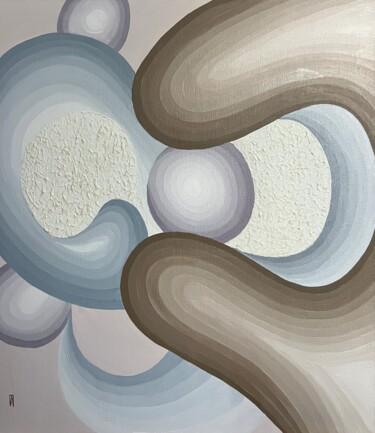 Malerei mit dem Titel "Selection. Abstract…" von Alina Khramova, Original-Kunstwerk, Öl Auf Keilrahmen aus Holz montiert