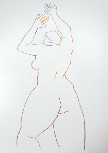 Drawing titled "sketch 32" by Alina Konyk, Original Artwork, Pencil