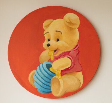 제목이 "Winnie the Pooh Dis…"인 미술작품 Alina Odwyer로, 원작, 아크릴