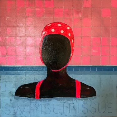 제목이 "swimsuit issue"인 미술작품 Philip Michael Martin로, 원작, 아크릴
