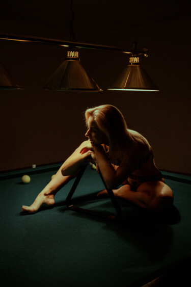 Fotografie getiteld "Billiard table" door Alla Toporskaya, Origineel Kunstwerk, Digitale fotografie