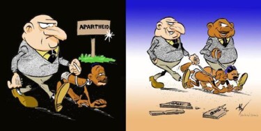 「apartheid」というタイトルの描画 Almo The Bestによって, オリジナルのアートワーク