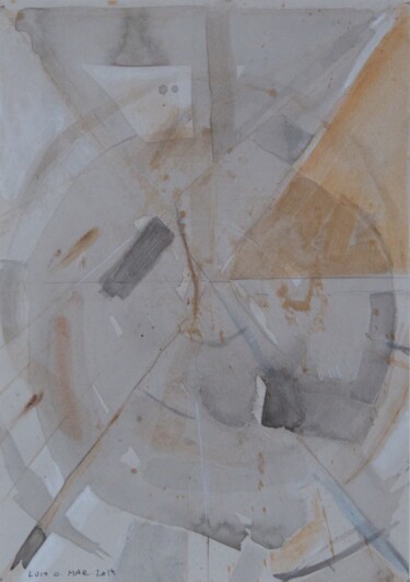 Рисунок под названием "Rotation" - Alois Oberndorfer, Подлинное произведение искусства, Чернила