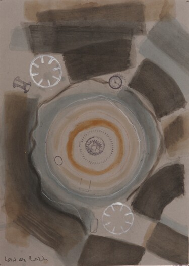 제목이 "Round and round"인 미술작품 Alois Oberndorfer로, 원작, 잉크