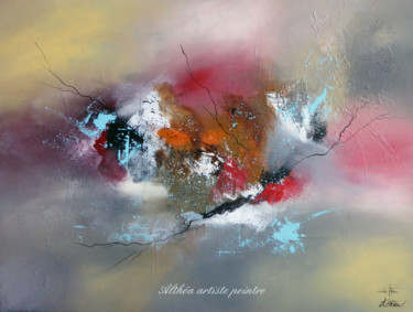 Peinture intitulée "Souvenirs d'automne" par Althea, Œuvre d'art originale, Acrylique