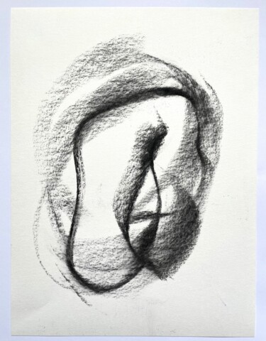 Desenho intitulada "Organic forms1" por Altone Mishino, Obras de arte originais, Carvão