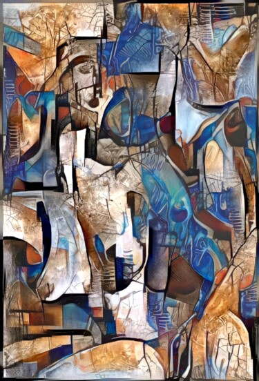 Digitale Kunst mit dem Titel "Эротика 72а" von Alya Veresk, Original-Kunstwerk, Digitale Malerei