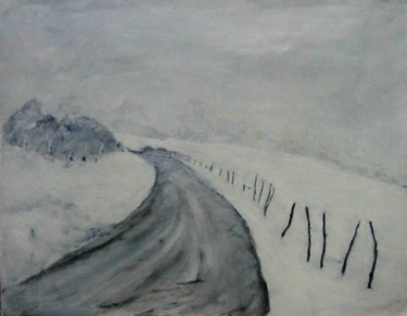 Painting titled "Cold 2" by Alyona, Original Artwork, Other