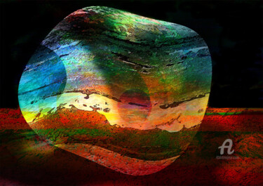 Arte digitale intitolato "Paradise" da Amanda Erika Geyer, Opera d'arte originale, Pittura digitale