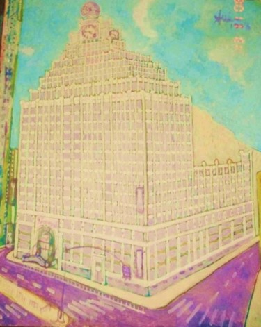 Painting titled "The Paramount." by Amir Wahib, Original Artwork