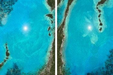 "Eleuthera Bahamas" başlıklı Tablo Ana Hefco tarafından, Orijinal sanat, Akrilik Ahşap Sedye çerçevesi üzerine monte edilmiş