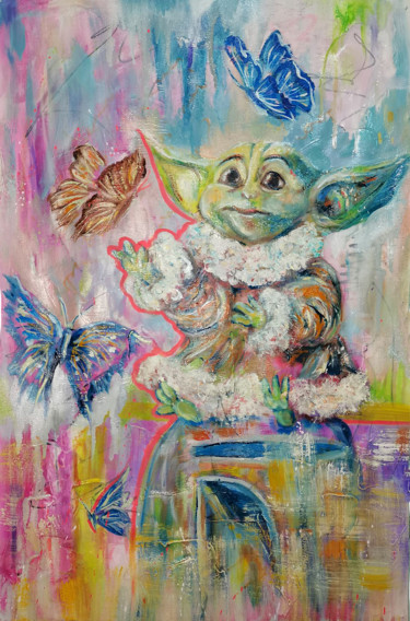 Baby Yoda drawing - Art Therapy - Drawings & Illustration, Fantasy &  Mythology, Space Fiction, Aliens - ArtPal