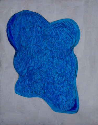 Zeichnungen mit dem Titel "Do you like Blue?" von Ana Marković, Original-Kunstwerk, Bleistift