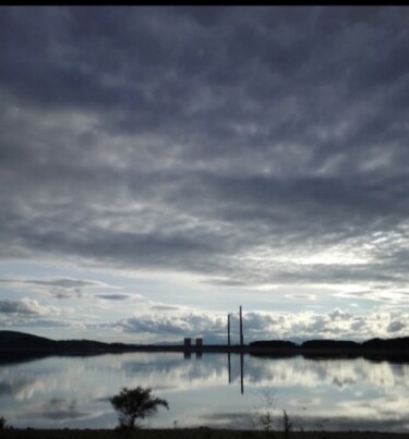 Photography titled "Entre dos cielos" by Ana Petra León, Original Artwork, Digital Photography