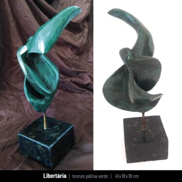 雕塑 标题为“Libertária” 由Anamaria Vieira, 原创艺术品, 青铜