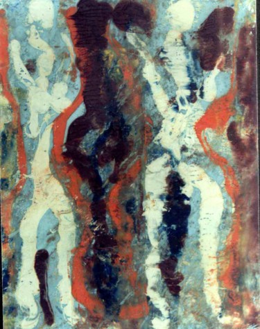 Painting titled "DANCE DANCEAND DANC…" by Anandswaroop Manchiraju, Original Artwork