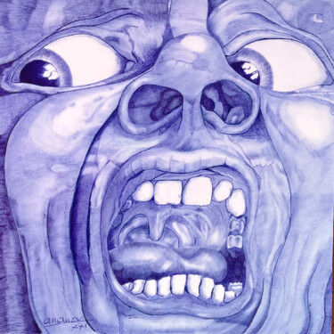 제목이 "King Crimson"인 그림 Ananou로, 원작, 볼펜