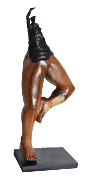 Scultura intitolato "Learning to dance" da Ana Paula Luna, Opera d'arte originale, Ceramica